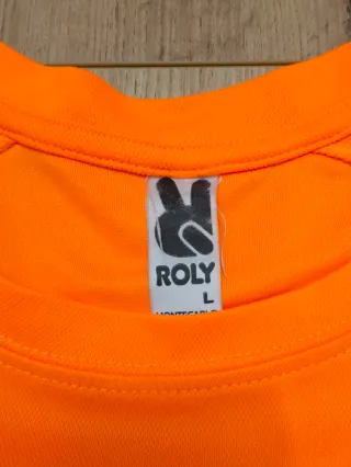 Camiseta Tejido Térmico Naranja