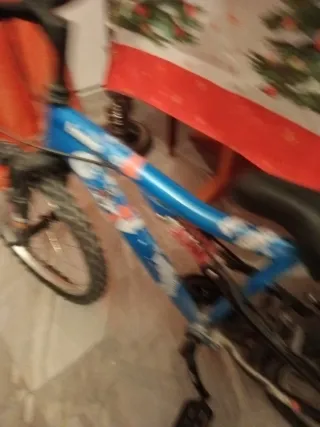 Bicicleta de Montaña Azul