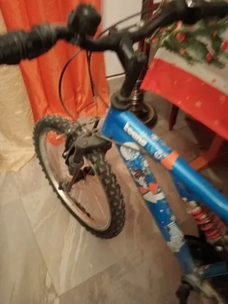 Bicicleta de Montaña Azul