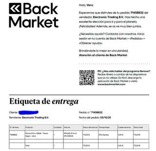 iPhone 15 Pro 128GB Titanio Negro