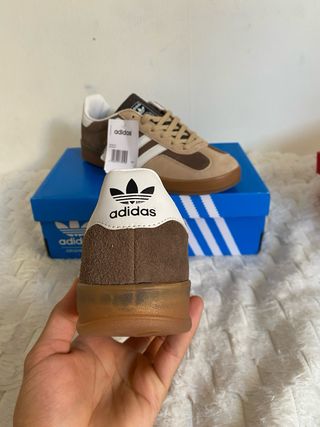 Adidas Gazelle Beige/Marrón