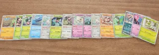 Lote cartas Pokémon variadas
