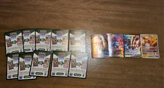 Lote cartas Pokémon variadas