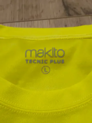 Camiseta tejido térmico amarilla