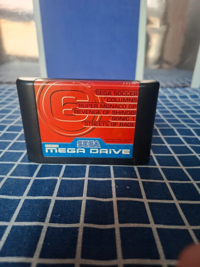 MEGADRIVE ORIGINAL M6 (ROJO)