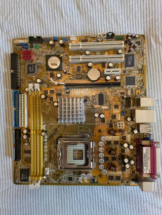 Pack PC Retro: Placa ASUS P5VD2-VM + CPU