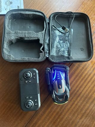 Drone con control remoto y estuche