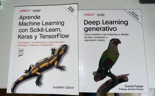 Libros Inteligencia Artificial y Deep Learning.