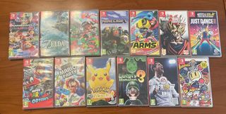 Nintendo Switch + Joy-Cons + Mando Pro + Soporte