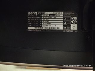 Monitor ordenador BenQ 27 Pulgadas