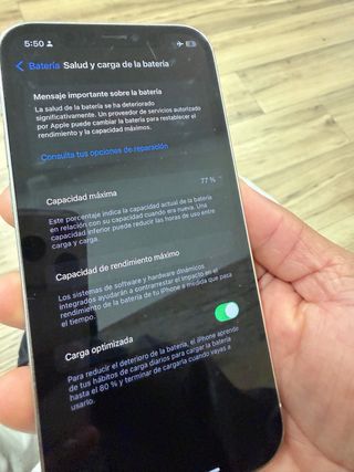 iPhone 12 Pro 256GB Plata ( NEGOCIABLE )