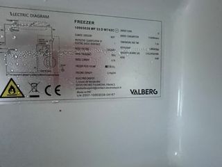 MINI CONGELADOR VALBERG MF 33 E W742C