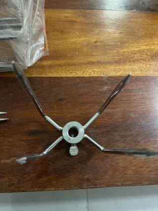 Horquillas para asado de metal (4 juegos)