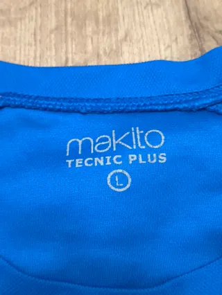 Camiseta tejido térmico azul