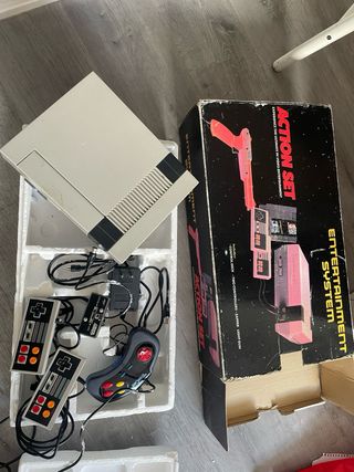 Consola compatible Nintendo NES Beige/Gris