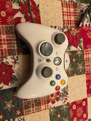 Xbox 360 Microsoft Bianco compresi 2 joystick
