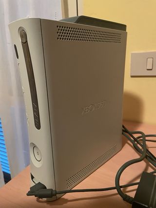 Xbox 360 Microsoft Bianco compresi 2 joystick