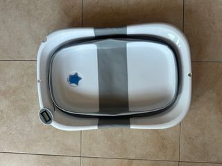 Bañera bebé plegable con termómetro