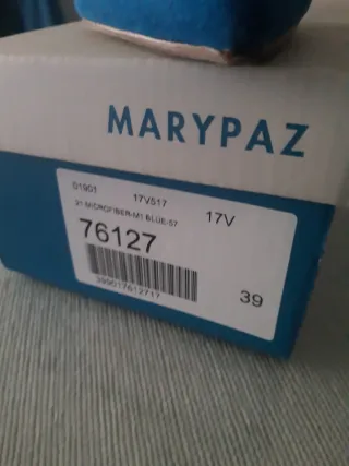 Zapatos de tacón MARYPAZ azul talla 39