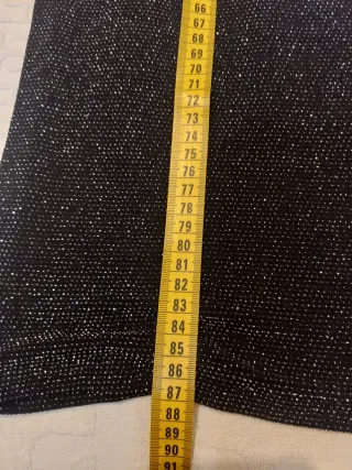 Abito donna glitter manica 3/4 tg U