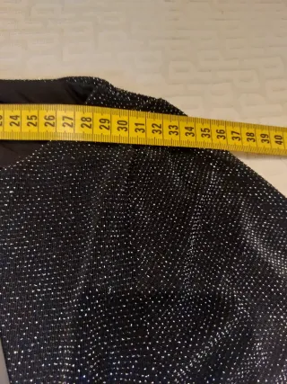 Abito donna glitter manica 3/4 tg U