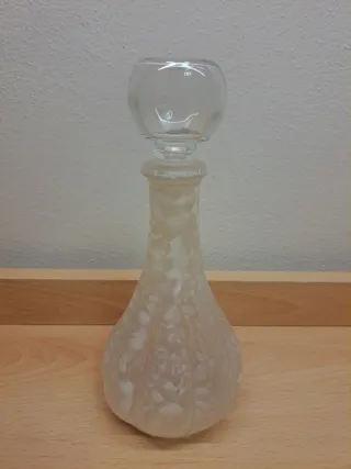 Ampolla in vetro decorata a mano