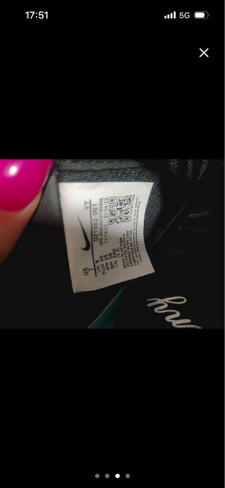 Nike Air Force 1 Negro/Turquesa