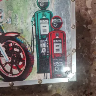 Baúl Vintage Moto Gasolina