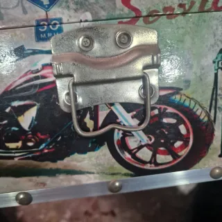 Baúl Vintage Moto Gasolina