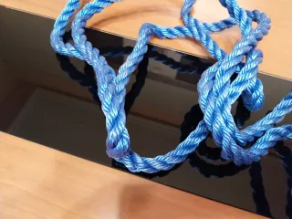 Cuerda de remolque para coche con ganchos