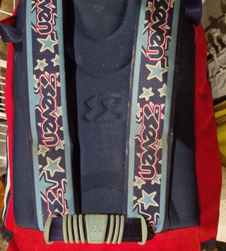 Zaino Seven rosso e blu