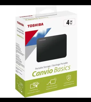 Disco Duro Externo Toshiba Canvio Basics 4TB