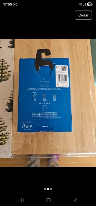 Pack 2 Camisetas Adidas Algodón Negras