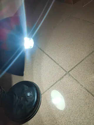 Lampada da tavolo vintage nera