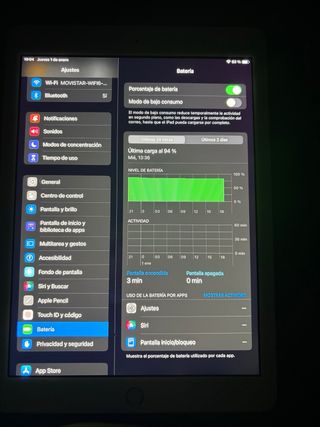 iPad 6ª Gen 32GB WiFi Oro+ apple PENCIL