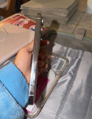 iPhone 13 Pro Max Plata/blanco