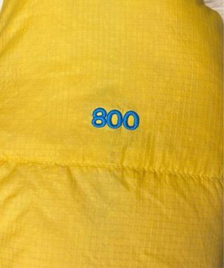 Chaqueta Adidas 800 cuins amarilla y negra