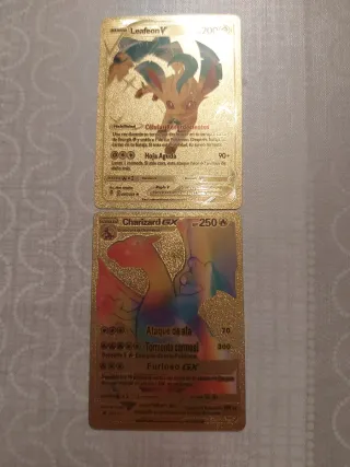 Cartas Pokémon Doradas