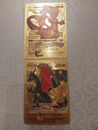 Cartas Pokémon Doradas