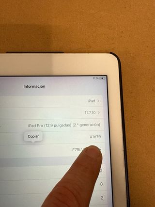 iPad Pro 12.9 2ª Gen 128GB Argento