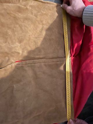 Traje cuero para soldadura, protección resistente.