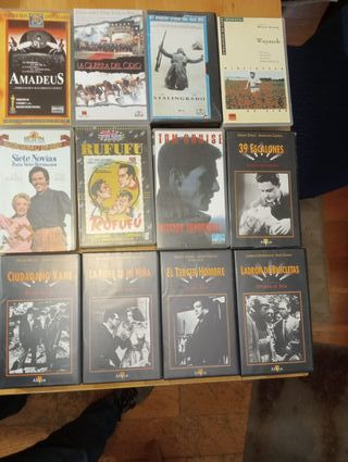 Lote películas clásicas en VHS (1€ x película)