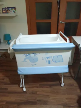 Bañera y cambiador para bebé