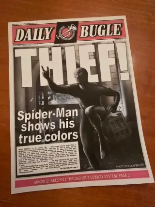 Poster Daily Bugle Spider-Man