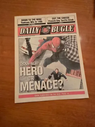 Poster Daily Bugle Spider-Man
