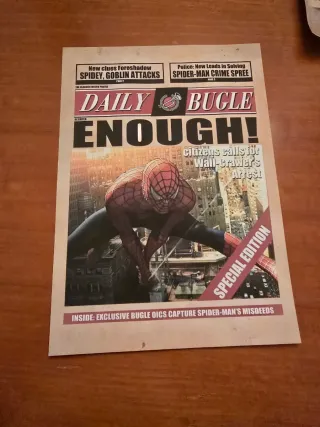 Poster Daily Bugle Spider-Man