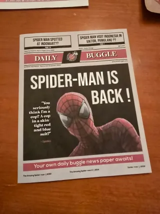 Poster Daily Bugle Spider-Man