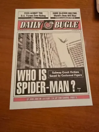 Poster Daily Bugle Spider-Man