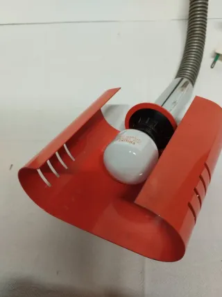 Lampada da tavolo a morsetto anni 70 design