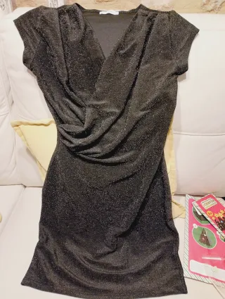 Vestido Mango fiesta lentejuelas Talla S